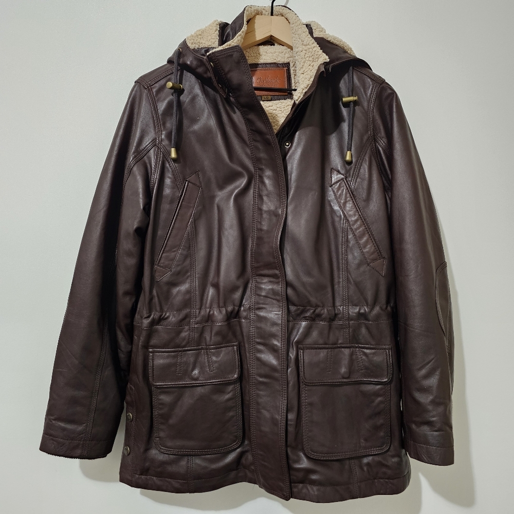 Outback Trading Company Brown Mackay Leather Jacket